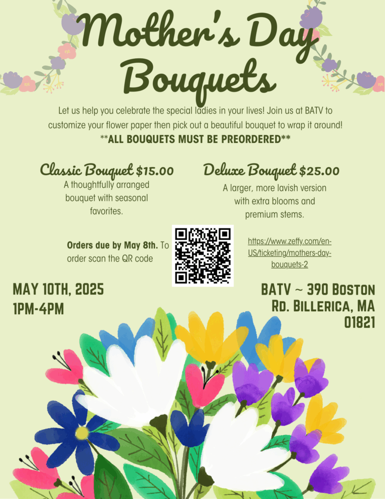 Mother’s Day Bouquet Event