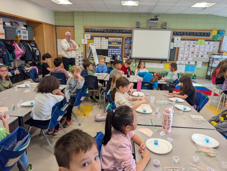 Science in action at the Kennedy!